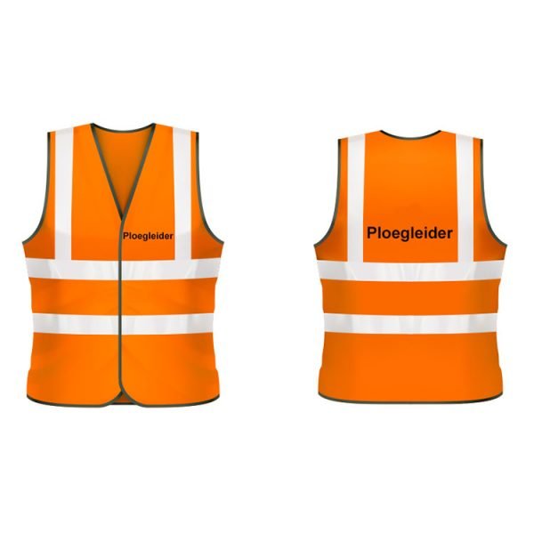 Ploegleider veiligheidshesje (oranje)
