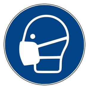 Pictogram bord Stofmasker NEN EN ISO 7010