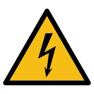 Pictogram bord waarschuwing Elektriciteit NEN EN ISO 7010