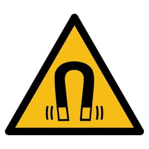 Pictogram bord waarschuwing Magnetisch veld NEN EN ISO 7010