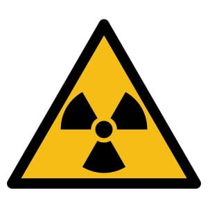 Pictogram bord waarschuwing Radioactieve Stoffen NEN EN ISO 7010
