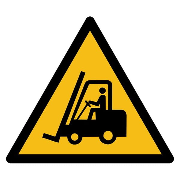Pictogram bord waarschuwing Voertuigen NEN EN ISO 7010