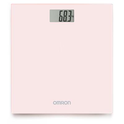 Omron personenweegschaal Roze (tot 150 kg)